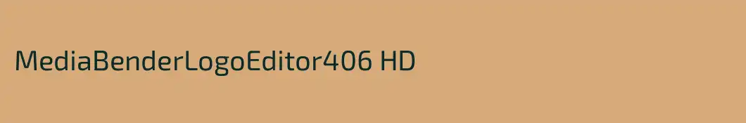 MediaBenderLogoEditor406 HD
